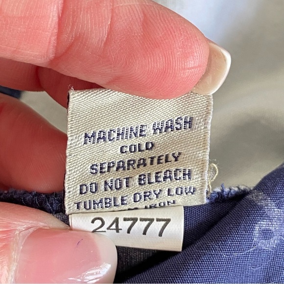 WASHED, STONE & BEATEN / “Snappers” Anchor Print Shorts Size L - Picture 5 of 12